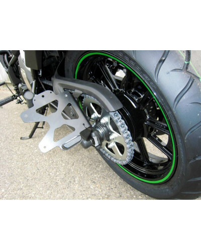 Support Plaque Immatriculation Moto ACCESS DESIGN Support de plaque ACCESS DESIGN latéral Kawasaki Vulcan