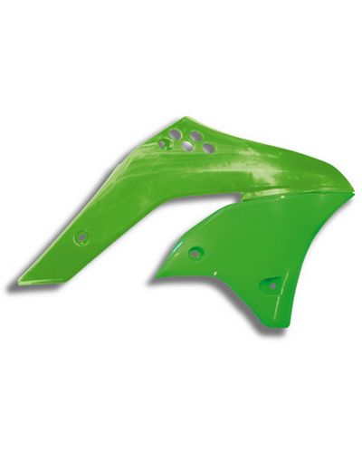 Ouies Radiateur Moto ACERBIS Ouies de radiateur Kawasaki KX 250F 2006-08 vert vert