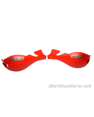 Protège Main Moto BARKBUSTERS Coques de protège-mains BARKBUSTERS Ego rouge