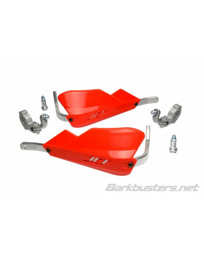 Protège Main Moto BARKBUSTERS Kit protège-mains BARKBUSTERS Jet montage 2 pointsguidon Ø28,6mm rouge