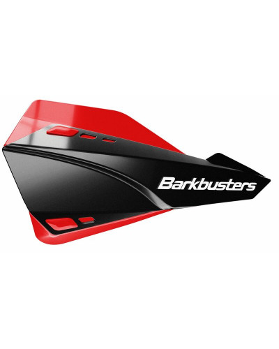 Protège Main Moto BARKBUSTERS Kit protège-mains BARKBUSTERS Sabre montage universel noir/déflecteur rouge