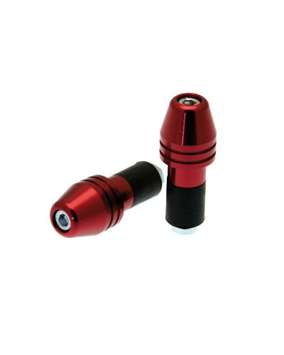 Embouts Guidon Moto BIHR Embouts de guidon BIHR Rocket Ø18mm rouge