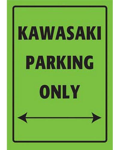 DIVERS BIKE-IT Plaque parking KAWASAKI