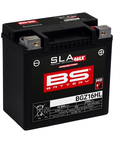 Batterie Moto BS BATTERY BS BGZ16HL MAX