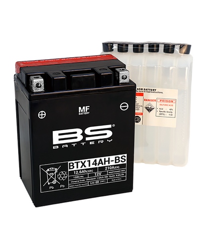 Batterie Moto BS BATTERY BS BTX14AH-BS