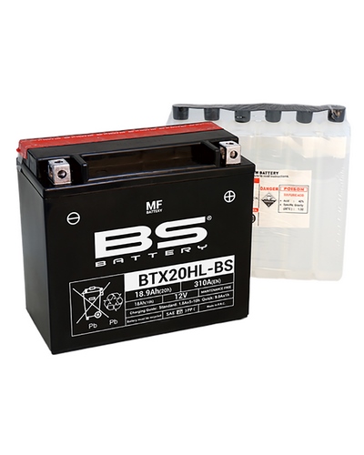 Batterie Moto BS BATTERY BS BTX20HL-BS