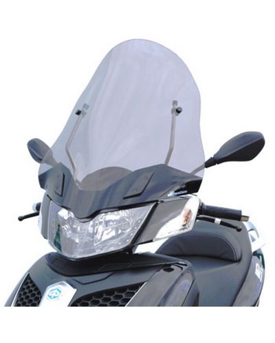 Pare Brise BULLSTER GT 66cm 125/300 MP3 Urban 2011-14 FUME CLAIR