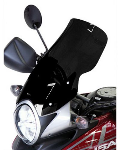 Bulle Spécifique BULLSTER HP Honda XLV 700 Transalp 2007-14 NOIR OPAQUE