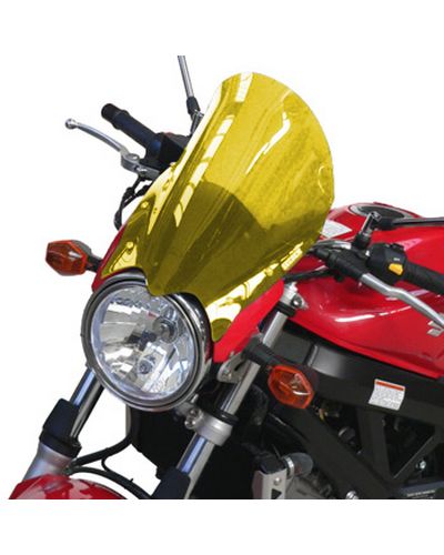 Saute Vent Moto Spécifique BULLSTER HP Suzuki SV650 N 2006-12 JAUNE