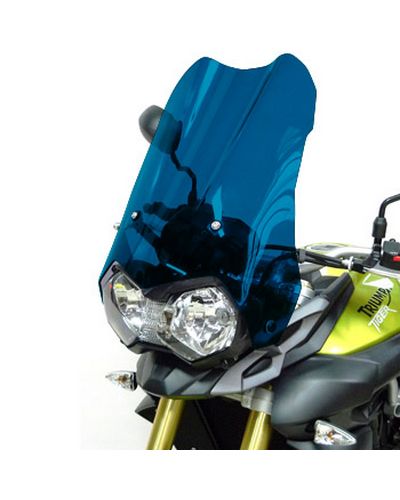 Pare Brise BULLSTER HP Triumph Tiger 800 2011-14 BLEU COBALT