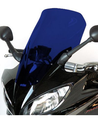 Bulle Spécifique BULLSTER HP Yamaha 600 FAZER S2 2007-10 BLEU FONCE