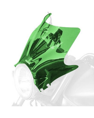 Saute Vent Moto BULLSTER Universel Millenium 21 cm VERT CLAIR