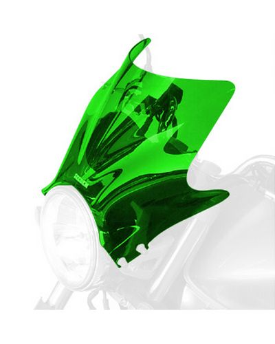 Saute Vent Moto BULLSTER Universel Millenium 21 cm VERT FLUO