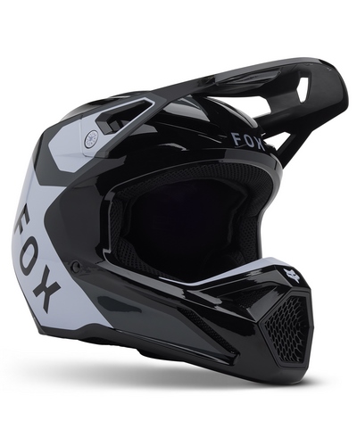 Casque Moto Cross FOX FOX V1 Lean noir-blanc