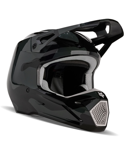 Casque Moto Cross FOX V1 BNKR 24 camouflage