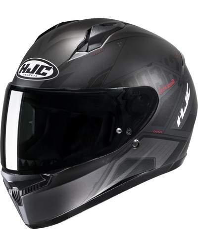 Casque Intégral Moto HJC C10 Inka noir-rouge