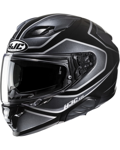 Casque Intégral Moto HJC F-71 Idle noir-gris