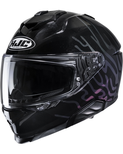 Casque Intégral Moto HJC I-71 Celos noir caméléon