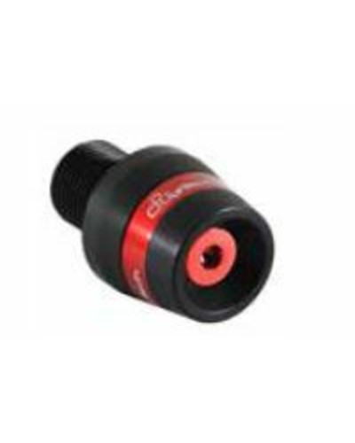 Embouts Guidon Moto LIGHTECH Embouts de guidon Lightech devil series alu rouge Ducati Monster 1100