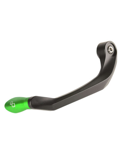 Protection Levier Moto LIGHTECH Protection de levier d'embrayage LIGHTECH 153mm alu noir/vert