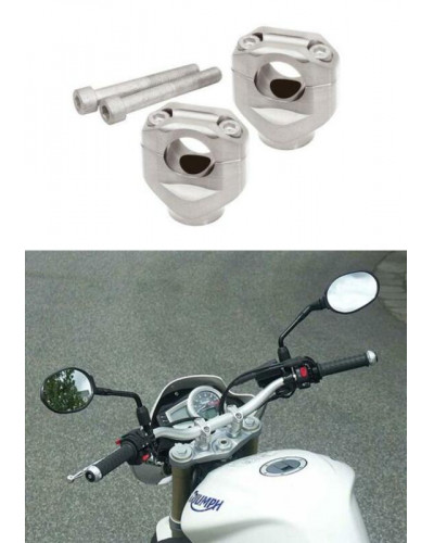 Pontet Moto LSL PONTETS DE GUIDONS POUR SUZUKI GSF1200 BANDIT '95-06  TRIUMPH STREET TRIPLE 675 '07-08  TIGER 1050 '