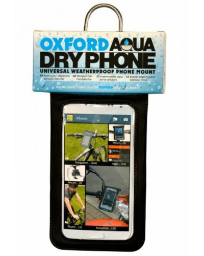 Top Case et Valise Moto Sans Platine OXFORD HOUSSE IMPERMEABLE PORTABLE AQUA DRY PHONE