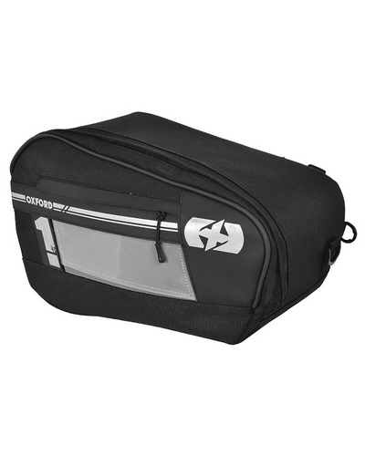 Top Case et Valise Moto Sans Platine OXFORD Sacoche de selle OXFORD 1st Time Small noir 45L