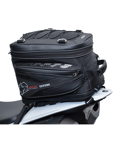 Top Case et Valise Moto Sans Platine OXFORD T40R SACOCHE SELLE NOIRE