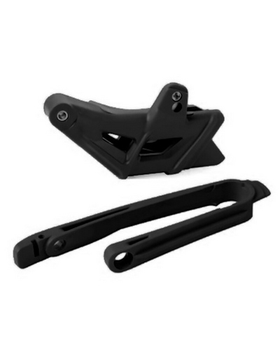 Guide Chaine Moto POLISPORT Chain guide + swingarm slider Polisport black Ktm 90589