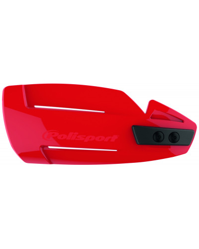 Protège Main Moto POLISPORT Protège-mains POLISPORT Hammer rouge