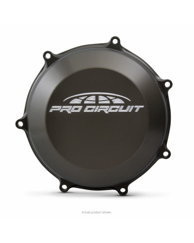 Protection Carter Moto PRO CIRCUIT Couvre-carter (embrayage) PRO CIRCUIT aluminium noir Kawasaki KX450 de 2019 à 2020