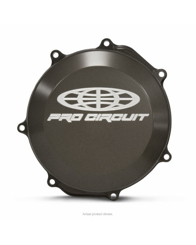 Protection Carter Moto PRO CIRCUIT Couvre-carter (embrayage) PRO CIRCUIT aluminium noir Yamaha YZ450F 2010 à 2021 WR450F 2010 à 2021