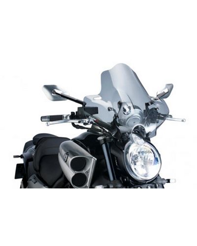 Pare Brise PUIG NAKED Yamaha V-MAX 2009-17 Fume Clair