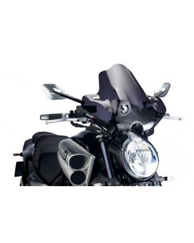 Pare Brise PUIG NAKED Yamaha V-MAX 2009-17 Fume Fonce