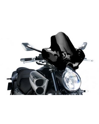 Pare Brise PUIG NAKED Yamaha V-MAX 2009-17 Noir