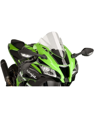 Bulle Spécifique PUIG Racing Kawasaki ZX-10 R 2016-17 Incolore