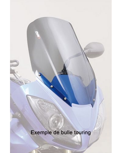 Bulle Spécifique PUIG TOURING Yamaha FZ6 FAZER S2 2007-10 Fume Clair