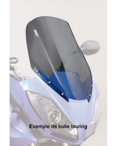 Bulle Spécifique PUIG TOURING Yamaha FZ6 FAZER S2 2007-10 Fume Fonce