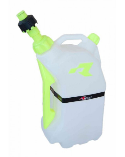 Jerrican Moto RACETECH Bidon d'essence RACETECH remplissage rapide 15L translucide/jaune