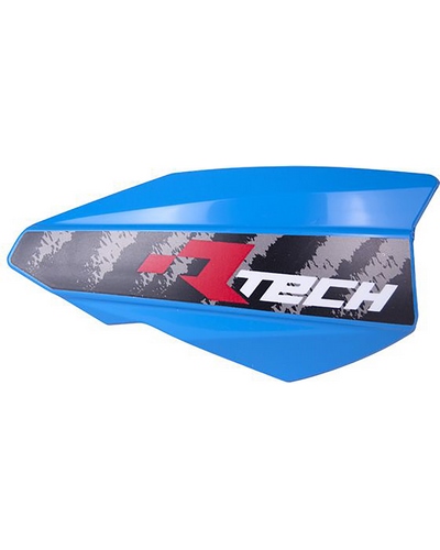 Protège Main Moto RACETECH Coque de protège-mains RACETECH Vertigo bleu clair E-Bike