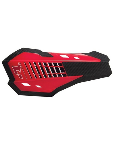 Protège Main Moto RACETECH Coque de rechange RACETECH protège-mains HP2 rouge CRF