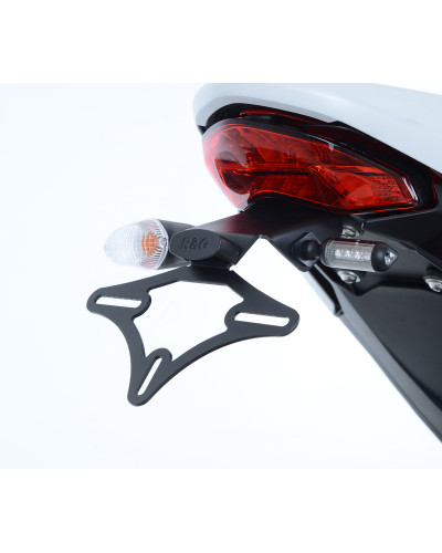 Support Plaque Immatriculation Moto R&G RACING Support de plaque R&G RACING noir Ducati Monster 797