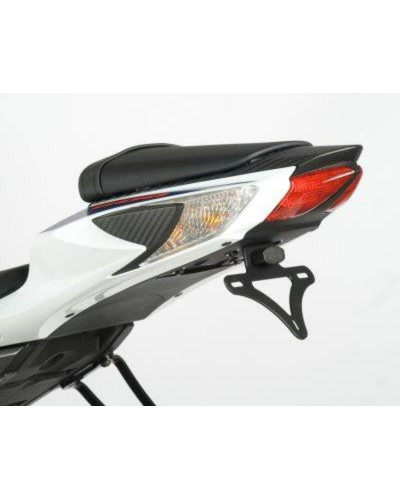 Support Plaque Immatriculation Moto RG RACING Support de plaque R&G RACING noir Suzuki GSX-R600/750