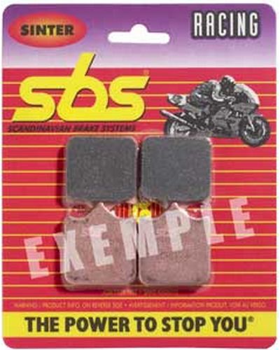 Plaquettes Freins SBS Plaquettes de frein moto racing SBS 622RS