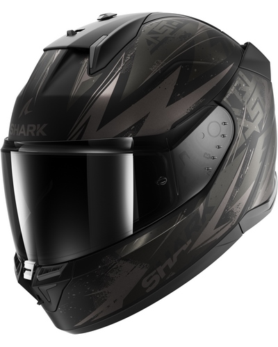 Casque Intégral Moto SHARK D-Skwal 3 Blast-R noir-gris