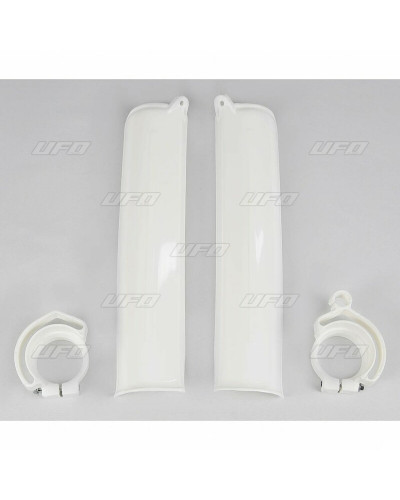 Protège Fourche Moto UFO Protections de fourche UFO blanc KTM