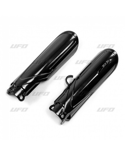 Protège Fourche Moto UFO Protections de fourche UFO noir Yamaha YZ65