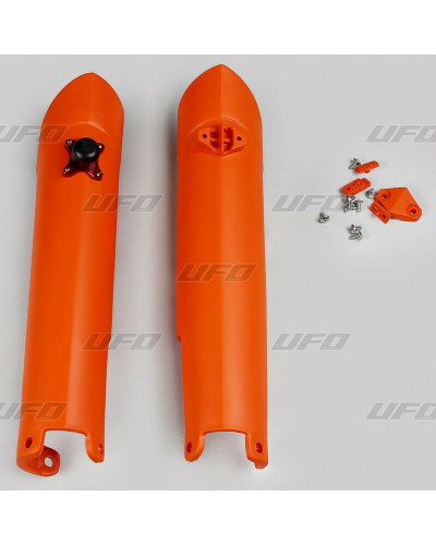 Protège Fourche Moto UFO Protections de fourche UFO orange KTM