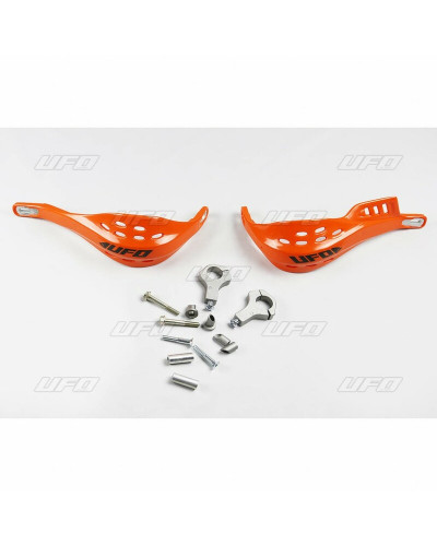 Protège Main Moto UFO Protège-mains UFO Jumpy Supermotard Ø28mm Orange KTM