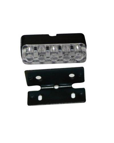 Support Plaque Immatriculation Moto V PARTS Éclairage LED de plaque d'immatriculation V PARTS